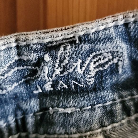 Silver suki boot utility jeans 31waist 30 length - Picture 2 of 8